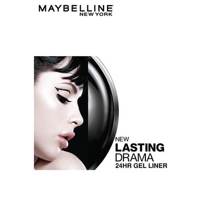 Maybelline New York Lasting Drama Gel Eyeliner, Blackest Black 2.5 gm - Eyeliners