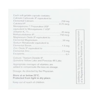 GEMCAL PLUS Capsule 15's - Supplements-Cal