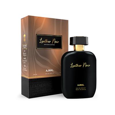 Ajmal Artisan - Leather Noir Long-Lasting Fragrance, Handpicked Luxury Perfume, Gift For Men 100 ml - Men Perfumes (Edt/Edp)