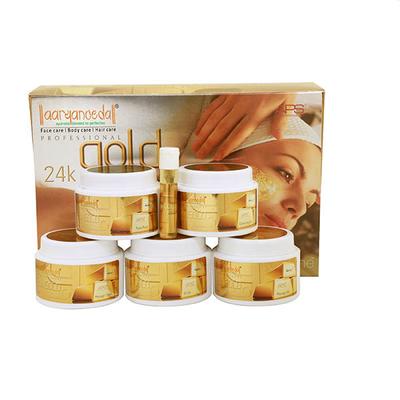 Aryanveda APS Gold Facial Kit With Rose & Olive for Glowing Skin 510 gm - Skin-Treatment