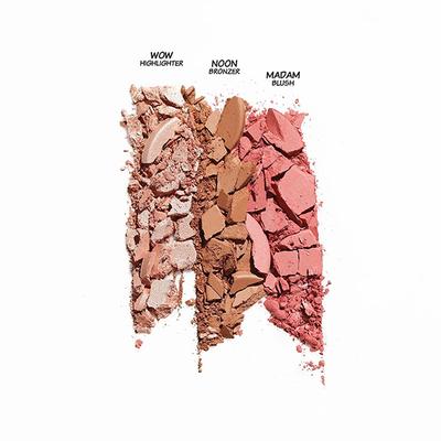 theBalm cosmetics Double Crosser Trio Palette 8.5 gm - Face Palettes