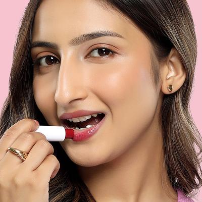 MyGlamm POPxo Makeup Pucker up lip balm Kit Cherry Blossoms Strawberry Kisses Berrylicious 3gm each 3's - Lip Balms