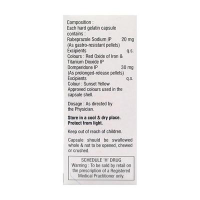 Rabifast DSR Capsule 15'S - Ulcer/Reflux/Flatulence-Aaa