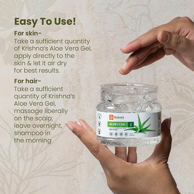 Krishna's Herbal & Ayurveda Aloe Vera Gel 250 gm - Personal Care (Ayush)