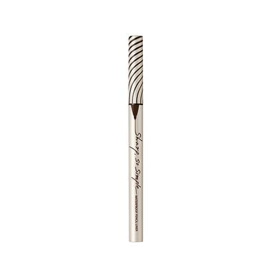 Clio Sharp So Simple Waterproof Pencil Liner 002 Brown 0.14 gm - Eyeliners