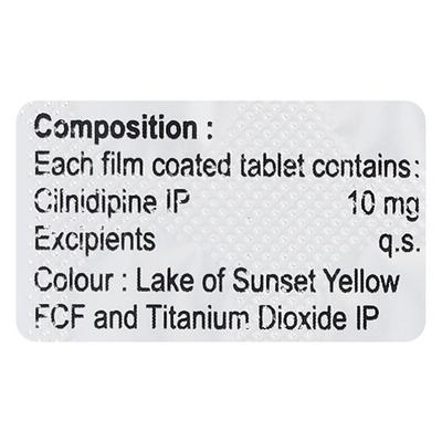CINOD 10mg Tablet 20's - Hypertension-Cal