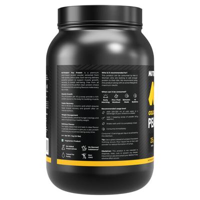 Nutrabay Hydrolyzed Gold Pea Protein - Rich Chocolate Creme 1 kg - Workout Essentials