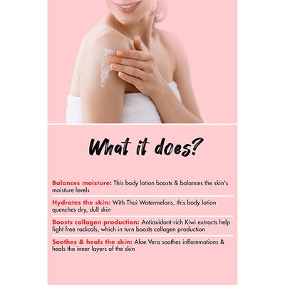 MyGlamm Super Foods Watermelon & Aloe Body Lotion 1 gm - Lotions & Creams