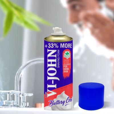 Vi-John Shaving Foam - Zesty Breeze Lime & Lemon 400gm + Shaving Foam for Hard Skin 400ml 1's - Shaving Foams