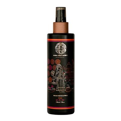 Global Beauty Secrets Indian Milk and Saffron Toner 100 ml - Toners