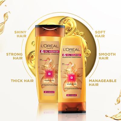 L'Oreal Paris 6 Oil Nourish Shampoo 82.5 Gm - Shampoos