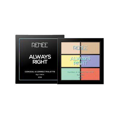 Renee Cosmetics Always Right Conceal & Correct Palette 12 gm - Concealer