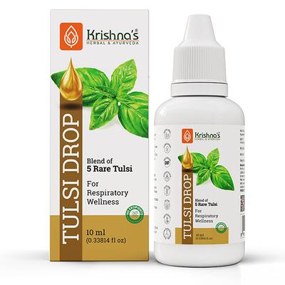 Krishna's Herbal & Ayurveda Tulsi Drops 10 ml - Health Products