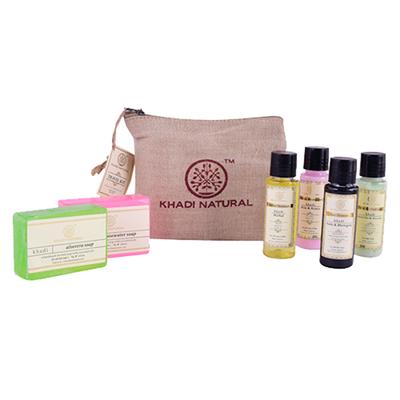 KHADI NATURAL TRAVEL KIT 300 gm - Shower Gels & Body Wash