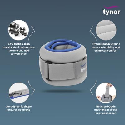 Tynor Weight Cuff 1 kg (H 02) - Supports And Braces