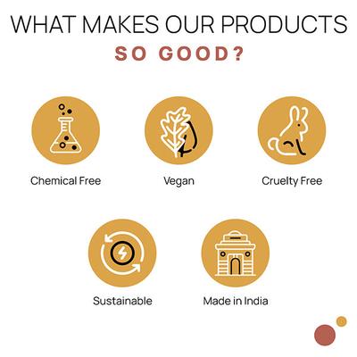 The Tribe Concepts Face Brightening Kit Without Steel Tin 130 gm - Loose Powder