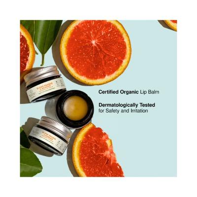 Juicy Chemistry Blood Orange & Rosehip Organic Lip Balm for Pigmented Lips 5 gm - Lip Balms