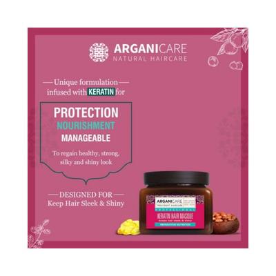 Arganicare Natural Color Care Luxury Treatment Set Shampoo Conditioner Serum and Masque 1400ml 4's - Shampoos