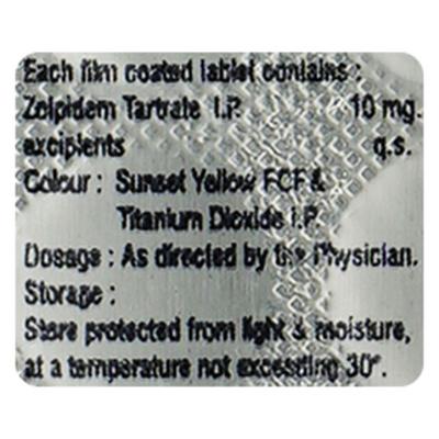 Zolnap 10mg Tablet 10'S - Hypnosis-Hyp