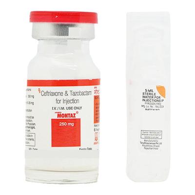 Montaz 250mg Injection 1'S - Bacterial Infections-Cep