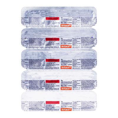 Artacil 25mg Injection 2.5ml - Muscle Spasm-Mus