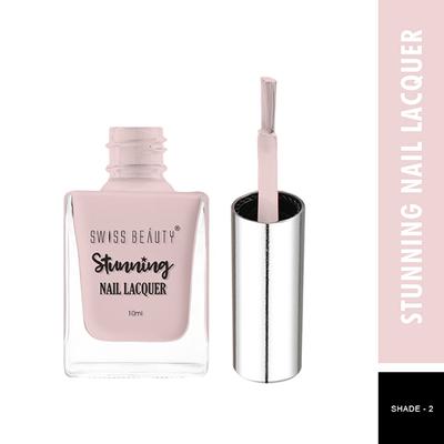 Swiss Beauty Stunning Nail Polish - (Shade-02) 10 ml - Nail Polish