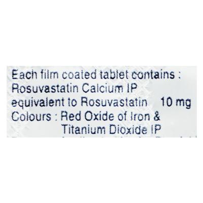 Rosys 10mg Tablet 10'S - High Cholesterol-Dys