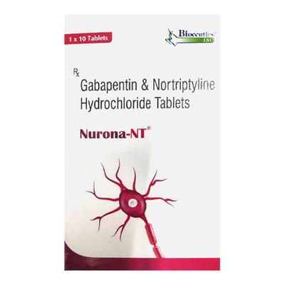 NURONA NT Tablet 10's - Neuropathic Pain-Dru