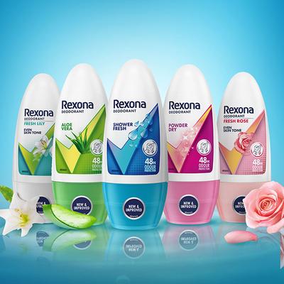 Rexona Shower Fresh Underarm Roll On Deodorant For Women 50 ml - Women Deodorants/Roll-Ons