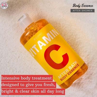 Scentio Vitamin C After Bath Body Essence 450 ml - Shower Gels & Body Wash