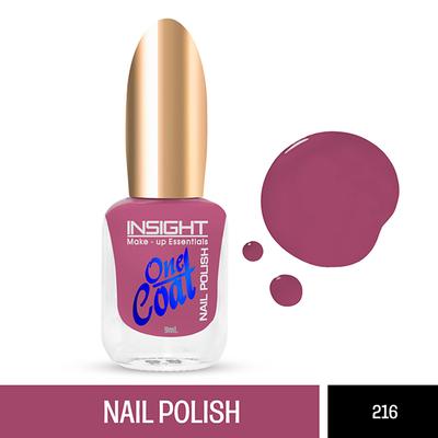 Insight Cosmetics One Coat Nail Polish - Color 216 9 ml - Nail Polish