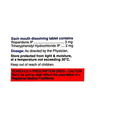 Risnia Plus Tablet 10'S - Schizophrenia-Aps