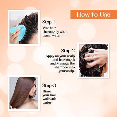 Aryanveda Coloured & Frizzy Hair Color Protect Shampoo For All Hair Type 1000 ml - Shampoos