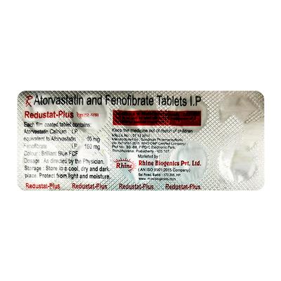 REDUSTAT PLUS 10mg Tablet 10's - High Cholesterol-Dys