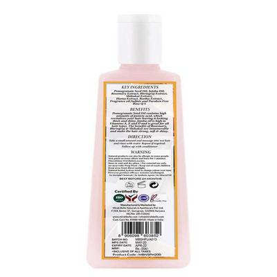 Mirah Belle Organic Natural Pomegranate New Hair Growth Shampoo 200 ml - Shampoos