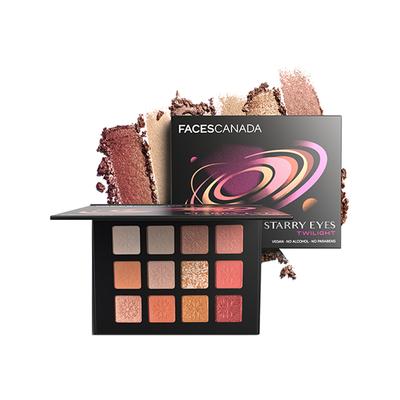 Faces Canada Starry Eyes Eye Shadow Palette - Twilight Shimmer and Matte Shades 16gm - Eye Shadow Palettes
