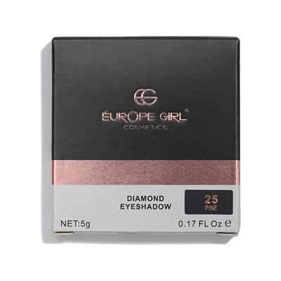 Europe Girl Single Diamond Eyeshadow 25 Pine NA 5 gm - Eyeshadow, Bases & Primers
