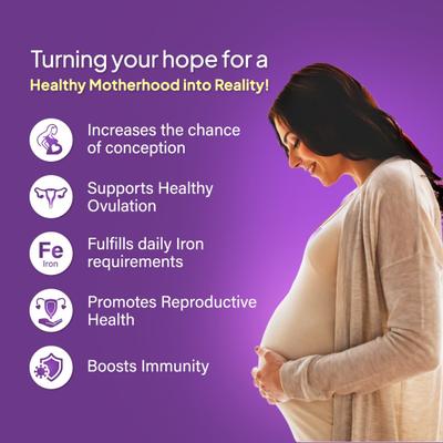 PregaHope Pre-pregnancy Fertility Supplement Tablet - Lemon Flavour 30's - Nutritional Supplements