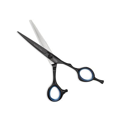 Vega Professional Black Titan 6' Black Line Hairdressing Scissor (VPPSC-05) 1's - Grooming Kits