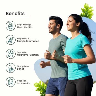 Neuherbs Deep-Sea Veg Omega Softgels 60's - Omega Fish Oil Fatty Acids