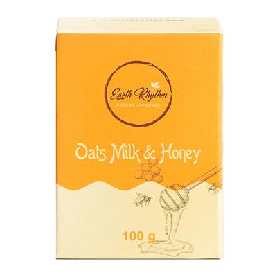 Earth Rhythm Oats, Milk And Honey Body Cleanser 100 gm - Soaps