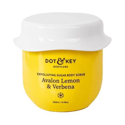 Dot & Key Exfoliating Sugar Body Scrub Avalon Lemon & Verbena 200 ml - Scrubs & Exfoliants