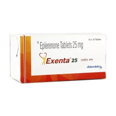 Exenta 25mg Tablet 10'S - Hypertension-Diu