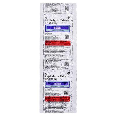 PHEXIN 250mg Dispersible Tablet 10's - Bacterial Infections-Cep