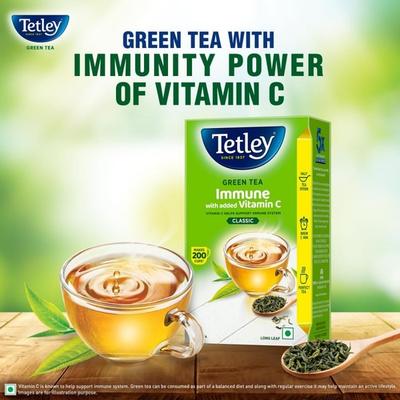 Tetley Classic Long Leaf Green Tea with Vitamin C 250 g - Teas