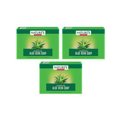 Nature's Essence Hydrating Aloe Vera Soap For Bath 3's - Soaps