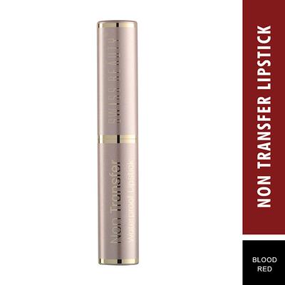 Swiss Beauty Non Trasfer Water Proof Lipstick - (Blood Red) 3 gm - Lipsticks