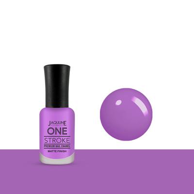 Jaquline USA One Stroke Premium Nail Enamel Voila Violet J30 8 ml - Nail Polish