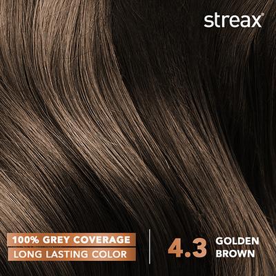 Streax Hair Colour - Golden Brown (50gm + 50ml) 1's - Crème
