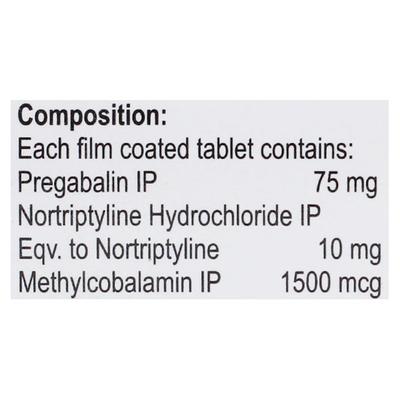 MOBYLE NT Tablet 10's - Neuropathic Pain-Dru